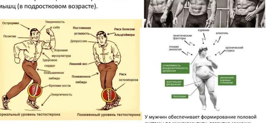 В каких продуктах много тестостерона